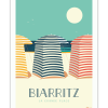 affiche biarritz les tentes marcel